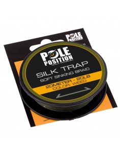POLE POSITION SILK TRAP SOFT SINKING BRAID 20LB POLE POSITION