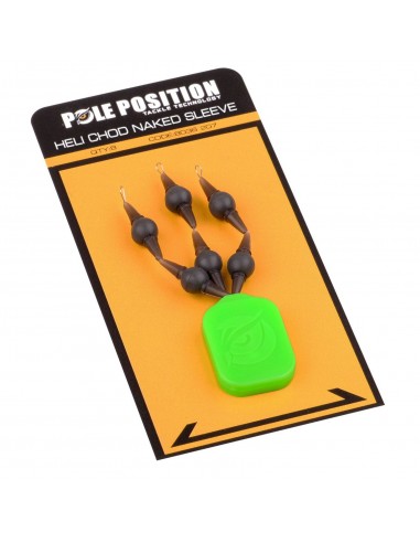 POLE POSITION HELI-CHOD RUBBER AND BEADS LEADER SLEEVE POLE POSITION