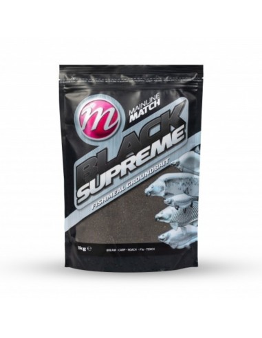 MAINLINE AMORÇE BLACK SUPREME 1KG MAINLINE