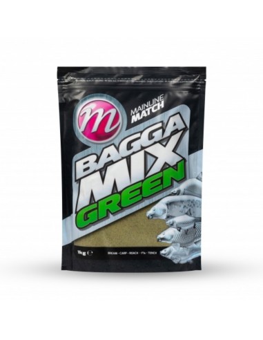 MAINLINE AMORÇE BAGGA MIX GREEN GROUNDBAIT 1KG MAINLINE