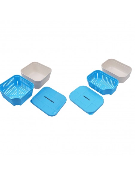 CRESTA BOITE À ÉSCHE BAIT TUBE CLOSED-LID-DRAIN CRESTA
