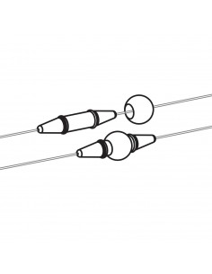 POLE POSITION HELI-CHOD RUBBER AND BEADS NAKED SLEEVE POLE POSITION 2