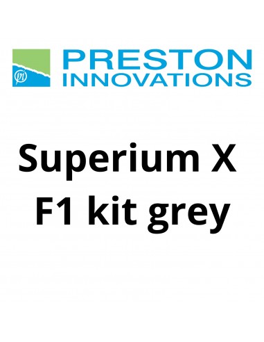 PRESTON SUPERIUM X F1 KIT GREY PRESTON