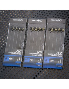 MATRIX X7 CARP METHOD BAND RIGS 10CM MATRIX 2