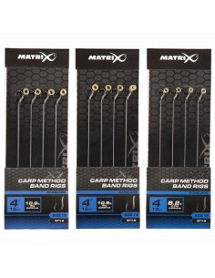 MATRIX X7 CARP METHOD BAND RIGS 10CM MATRIX