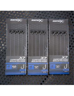 MATRIX X7 CARP METHOD BOILIE PINE RIGS 10CM MATRIX 2