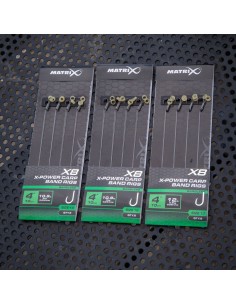 MATRIX X8 X-POWER CARP BAND RIGS 10CM MATRIX 2