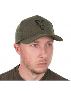 FOX COLLECTION BASEBALL CAP GREEN/BLACK FOX 2