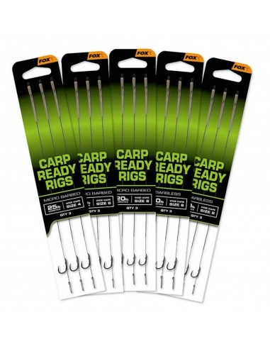 FOX EOS BARBLESS READY RIGS - X3 WIDE GAPE FOX