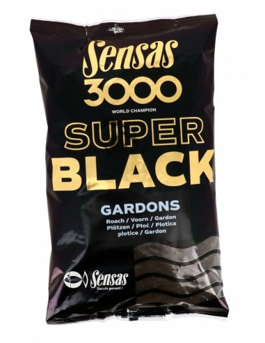SENSAS LOKAAS 3000 SUPER BLACK VOORN 1KG SENSAS