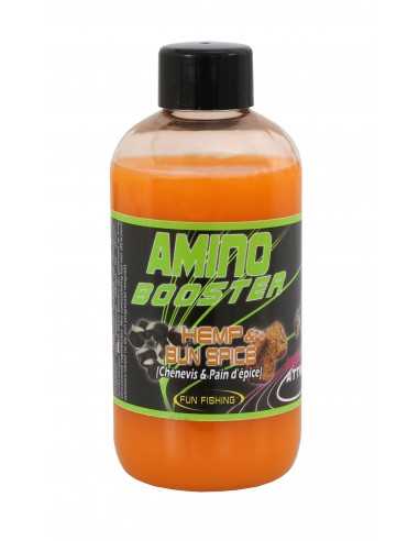 FUN FISHING LIQUIDE AMINO BOOSTER HEMP & BUN SPICE FUN FISHING