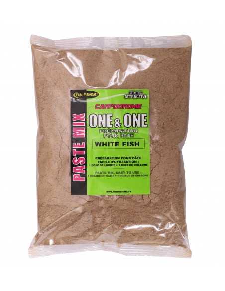 FUN FISHING PÂTE ONE & ONE WHITE FISH 500GR FUN FISHING