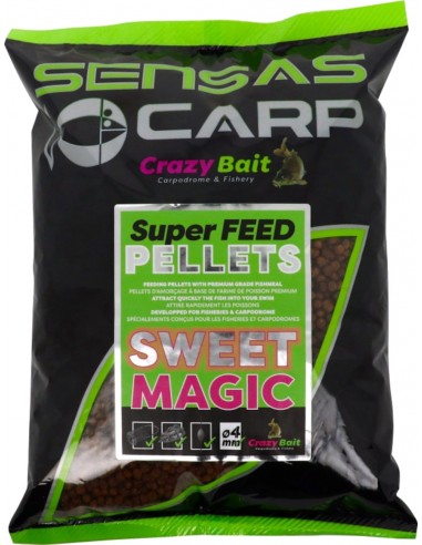 SENSAS SUPER FEED PELLETS SWEET MAGIC