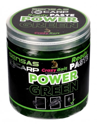 SENSAS READY PASTE POWER GREEN 250GR