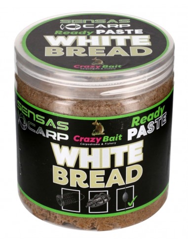 SENSAS READY PASTE WHITE BREAD 250GR
