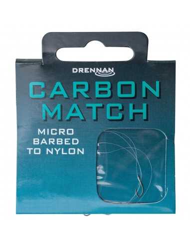 DRENNAN ONDERLIJNEN CARBON MATCH HOOKS TO NYLON DRENNAN