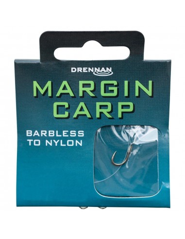 DRENNAN ONDERLIJN MARGIN CARP - HOOKS TO NYLON - BARBLESS DRENNAN