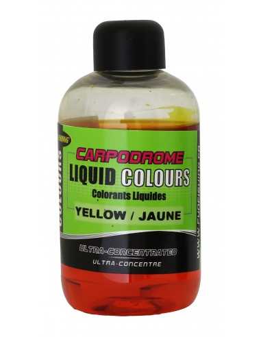 FUN FISHING VLOEIBARE KLEURSTOF GEEL 100ML