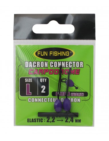 FUN FISHING ELASTIEK CONNECTORS DACRON FUN FISHING