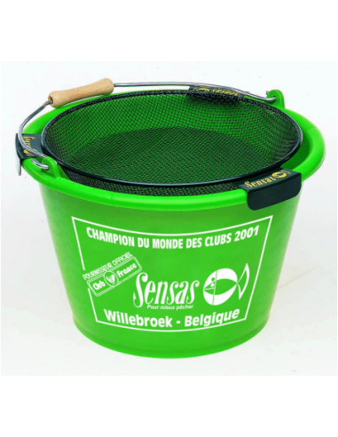 SENSAS SEAU A AMORCE 17L VERT SENSAS