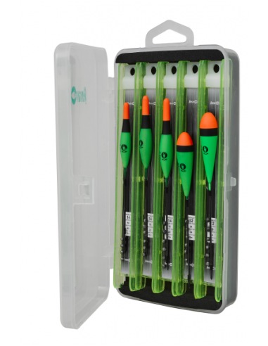 SENSAS GEMONTEERDE LIJNEN BOX K-E-K TUIGEN KARPER (5ST-7M) SENSAS