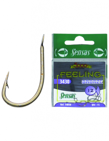 SENSAS FEELING HAKEN 3430 BRONS SENSAS