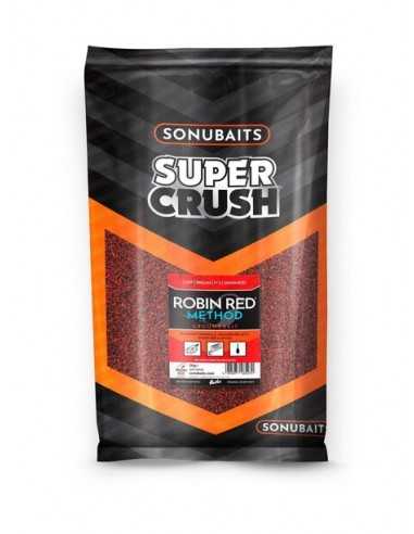 SONUBAITS LOKAAS SUPER CRUSH ROBIN RED METHOD MIX 2KG