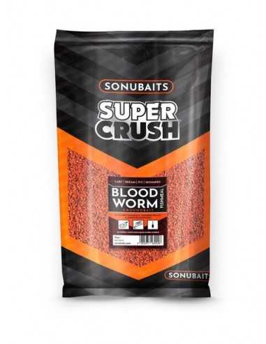 SONUBAITS AMORCE SUPER CRUSH BLOODWORM FISHMEAL 2KG SONUBAITS