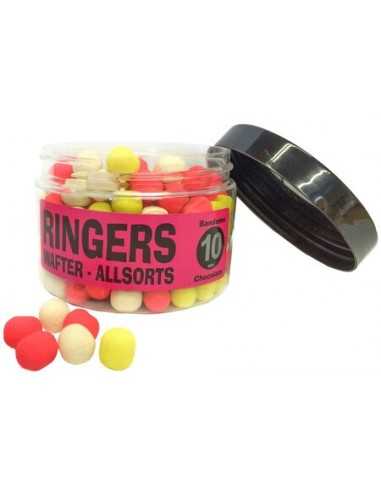 RINGERS BOUILLETTES SEMI-FLOTTANTES MELANGE ALLSORTS CHOCOLAT 100GR