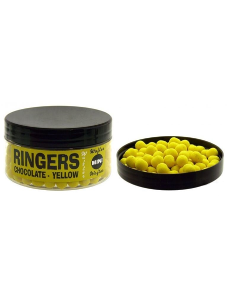 RINGERS MINI BOUILLETTES SEMI-FLOTTANTES CHOCOLATE JAUNE 100GR