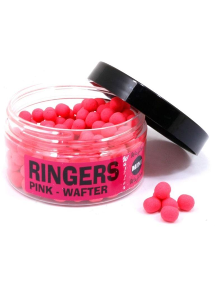 RINGERS MINI WAFTER CHOCOLAT PINK 100GR