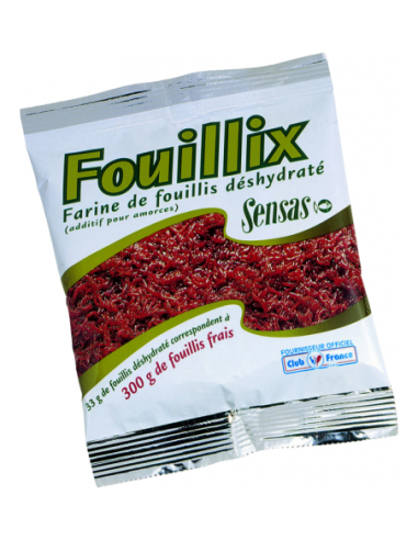 SENSAS ADDITIEF FOUILLIX (GEDROOGDE MUGGENLARVEN) SENSAS