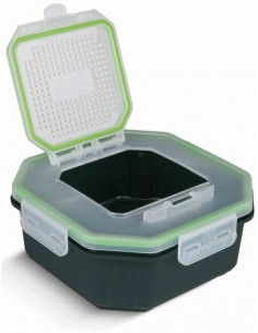 GREYS BOITE Â ESCHES KLIP- LOK FLIP TOP PERFORATED LID 2.4 PINT