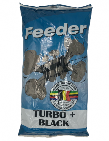 MARCEL VAN DEN EYNDE AMORCE FEEDER TURBO + NOIR 1KG
