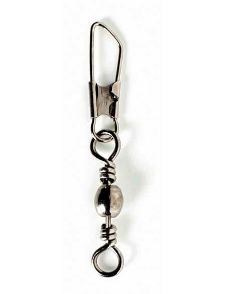 ARCA DRAAINAGEL BARREL SWIVEL WITH SAFETY SNAP BLACK NICKEL ARCA