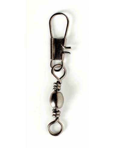 ARCA ÉMÉRILLON BARREL SWIVEL WITH INTERLOCK SNAP BLACK NICKEL ARCA