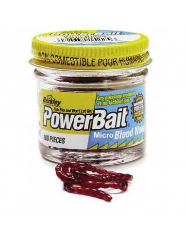 BERKLEY POWERBAIT MICRO BLOODWORM