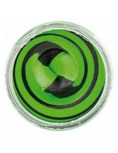 BERKLEY TROUT BAIT PASTA SWIRL TWISTY TURTLE GROEN / ZWART BERKLEY