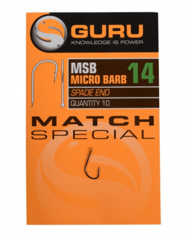 GURU HAMEÇON MATCH SPECIAL BARBED HOOK