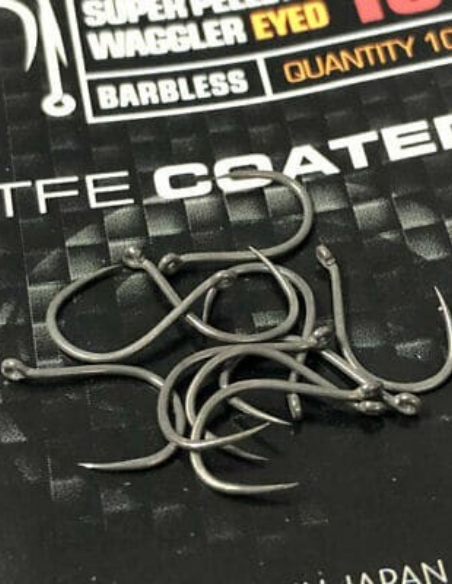 GURU HAMEÇON SUPER PELLET WAGGLER HOOK BARBLESS/EYED