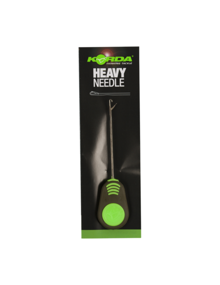 KORDA AIGUILLE HEAVY LATCH NEEDLE 7CM GREEN KORDA