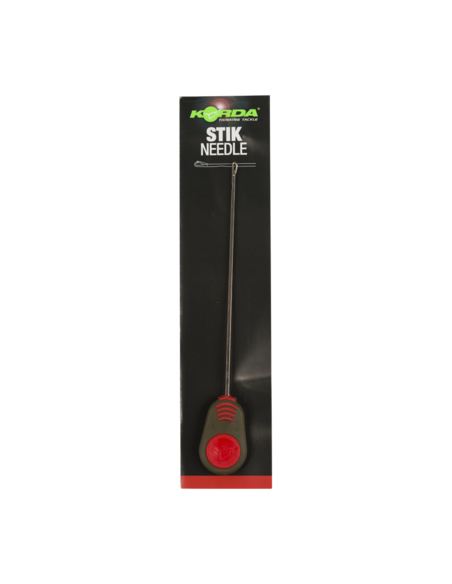 KORDA AIGUILLE HEAVY LATCH STIK NEEDLE 12CM RED / ROUGE