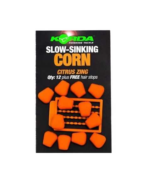 KORDA FAKE FOOD SLOW SINKING CORN CITRUS ZING ORANGE KORDA FAKE FOOD SLOW SINKING CORN CITRUS ZING ORANGE