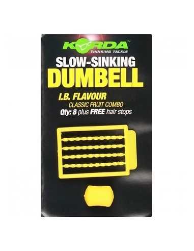 KORDA FAKE FOOD SLOW SINKING DUMBELL IB YELLOW KORDA