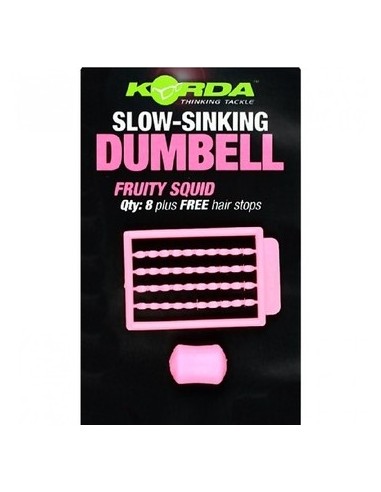 KORDA SLOW SINKING DUMBELL FRUITY SQUID PINK / ROSE KORDA